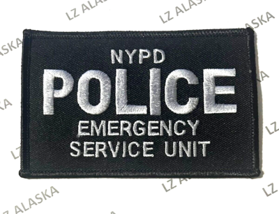 NEW YORK POLICE DEPARTMENT EMERGENCY SERVICE UNIT PATCH (PD12) | eBay