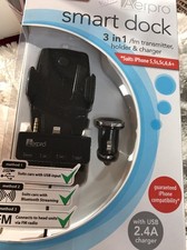 iPhone Series Smart Dock - 3 In 1/ incl FM Transmitter, Holder  Charger ADM2401