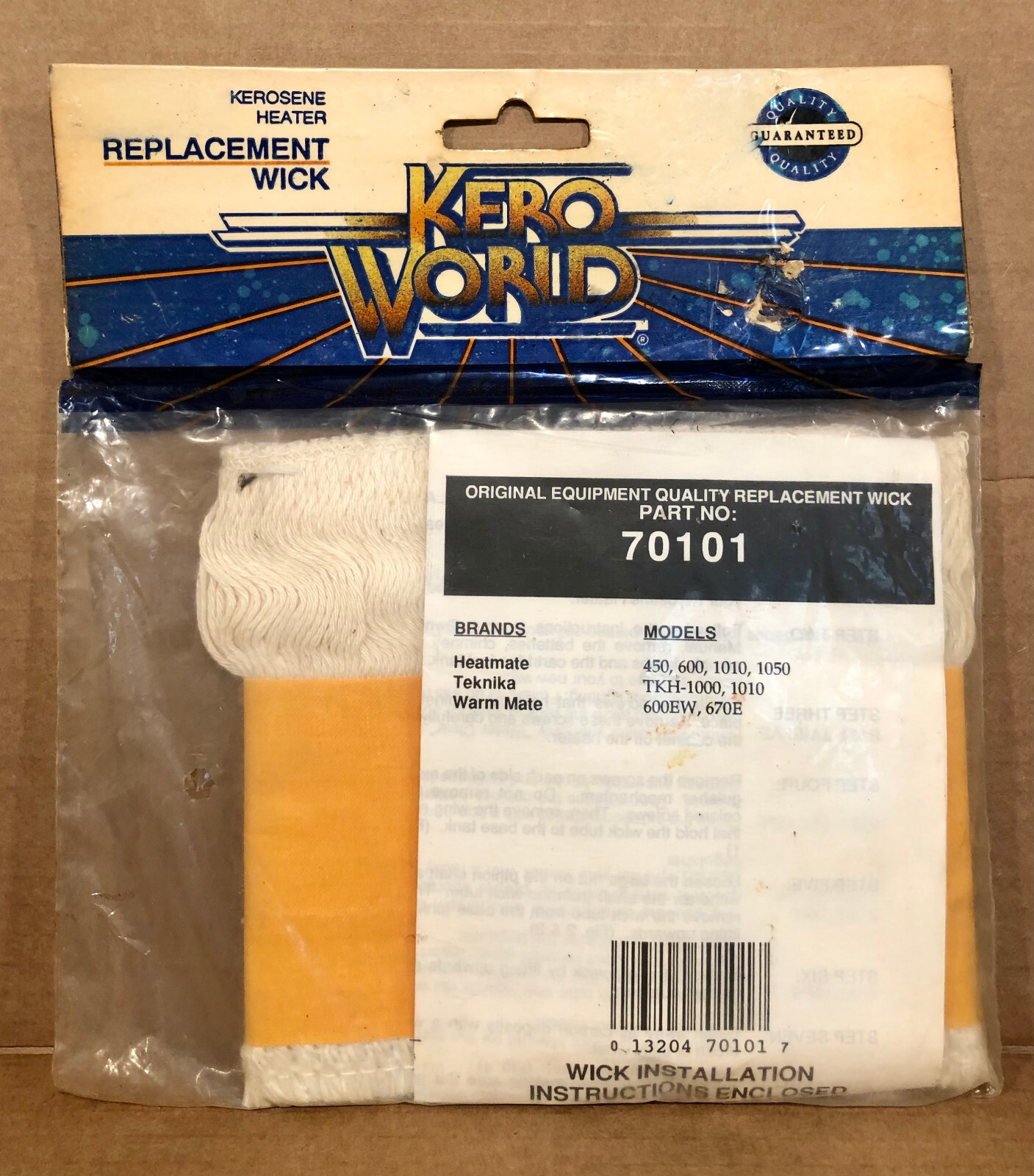 Kero World Kerosene Heater Replacement Wick 70101 Heatmate Teknika Warm