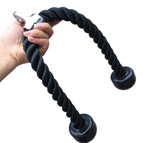 Tripep Biceps Rope Pulley Cable Puller Accessory Multi-Gym Handle - Picture 6 of 11
