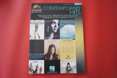 Contemporary Hits (Piano Play along mit CD) .Songbook Notenbuch .Piano Vocal