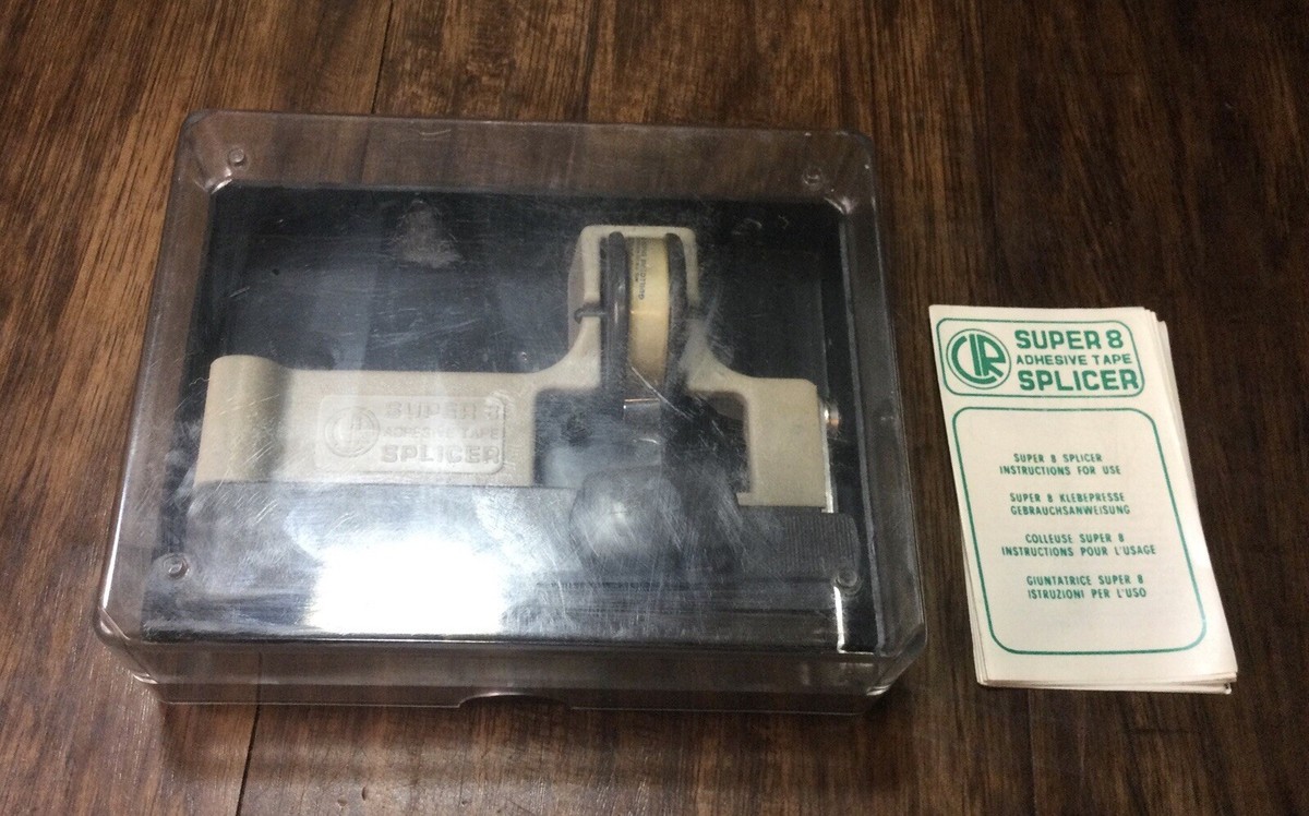 スーパー8 フィルム編集 カッター スプライサー Hervic製 Cir