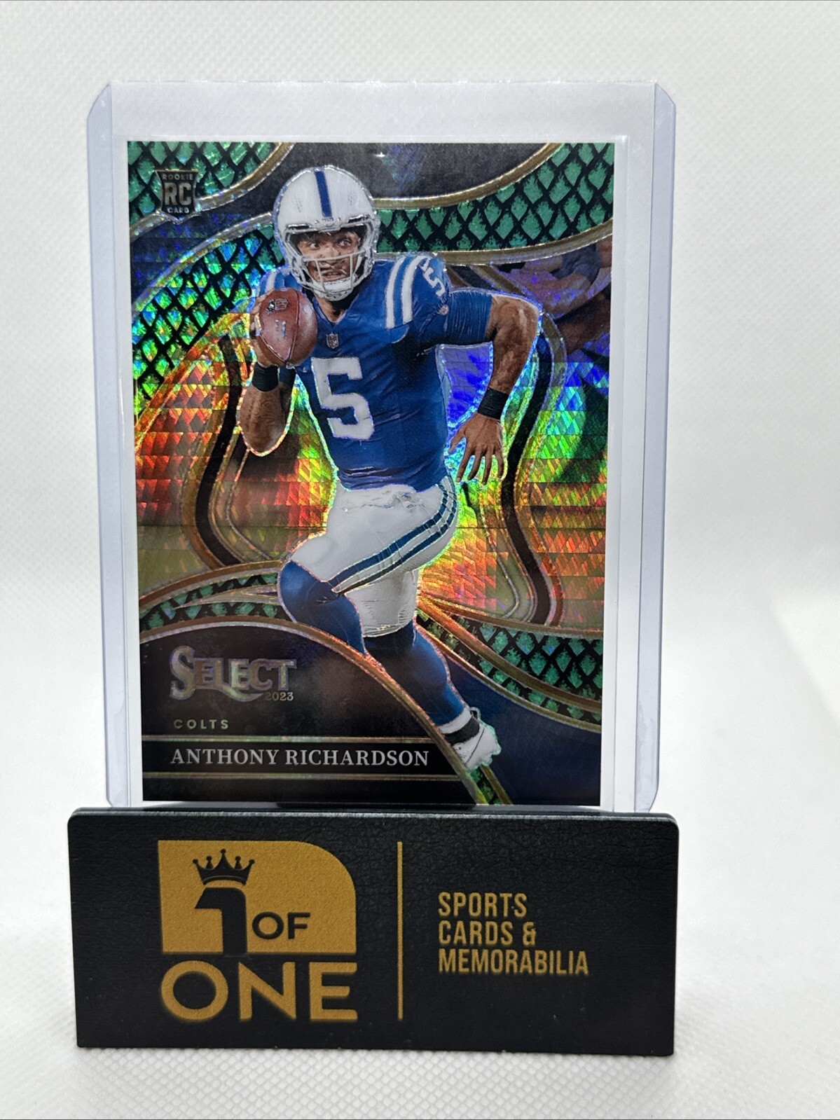 2023 Select - Club Level Dragon Scale # 33/70 - Anthony Richardson RC - Colts