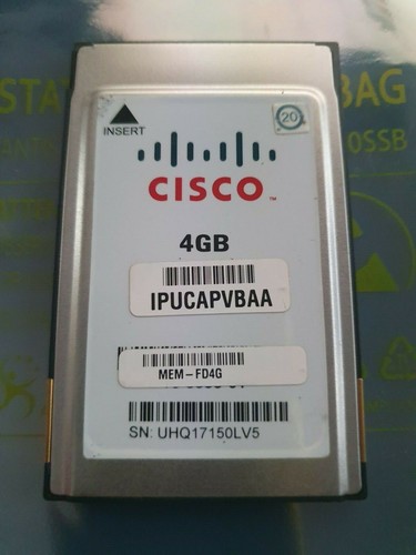Cisco 16-3558-01 MEM-FD4G 4GB PCMCIA ATA Flash - 第 1/2 張圖片