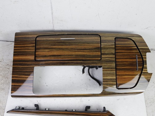 2017-2020 Maserati Ghibli Front & Rear Door Console Trim Wood Grain Set OEM 52k - Picture 4 of 14