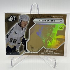 2003 Upper Deck Spx Lasting Impressions #114 Mario Lemieux /50