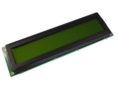 Display Elektronik LCD Modul Dot Matrix 20x2 LED gelb-grün 150cd-m2