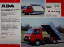 244704) Mitsubishi L 300 ADA Tipper Brochure 198?
