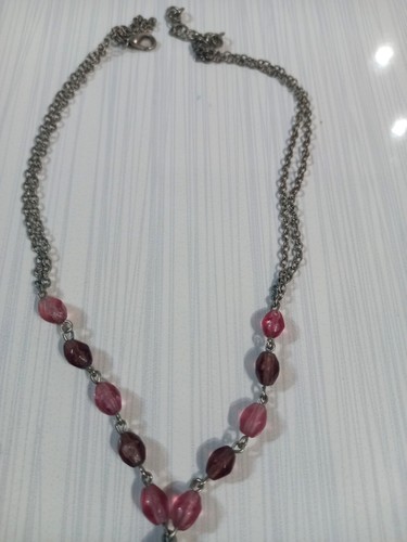 Collar de cuentas de disfraz vintage como se muestra en las fotos - Imagen 2 de 3