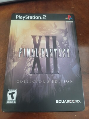 Final Fantasy XII: Collector's Edition PS2 (Sony PlayStation 2, 2006) Complete!