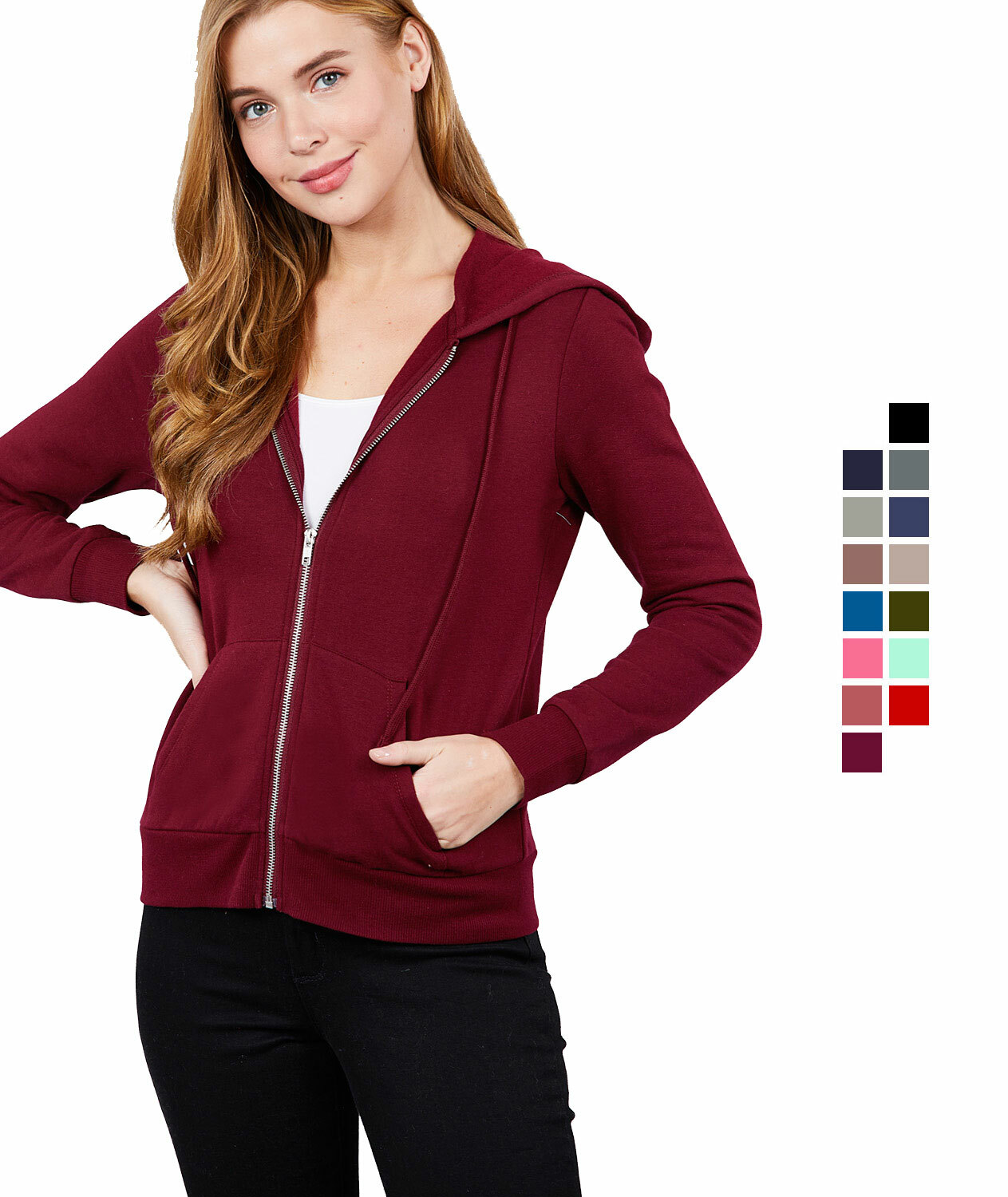 light zip up jacket women's