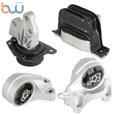 4PCS Set For 2010-2017 Chevy Equinox GMC Terrain 2.4L Engine Motor & Trans Mount