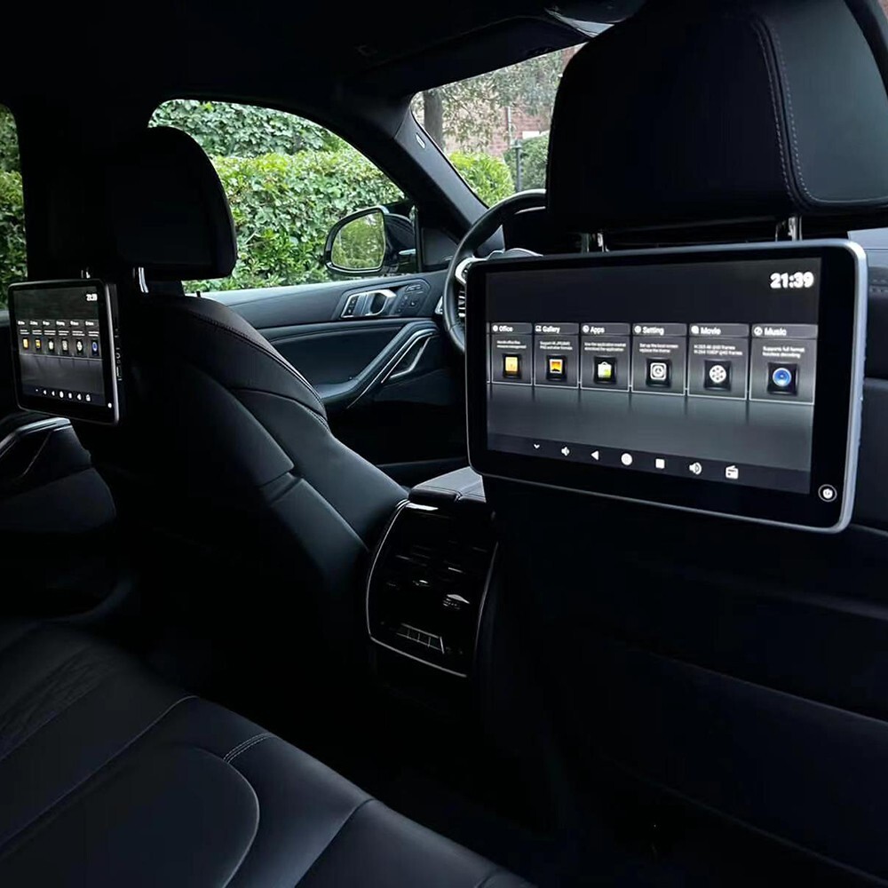 Rear Seat Entertainment System For BMW X5 F15 2017 Android Car Headrest