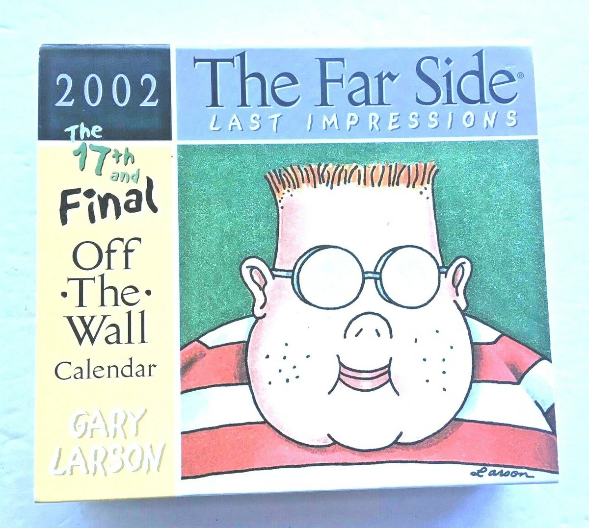 The Far Side 2002 Daily Calendar 17th & Final Off the Wall Last Impressions  | eBay