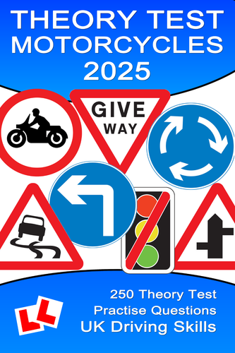 Motorcycle Theory Test Question & Answer Book 2025 - DVSA Theory Test ...