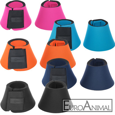 Hufglocken NeoLite Springglocken Sprungglocken Kautschuk mit Klettverschluß S-XL