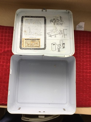 Micky Mouse Antique Metal Lunch Box. 50 Year Celebration - Picture 4 of 4