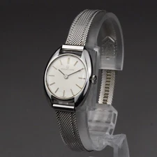 Universal Geneve Mechanical Wristwatch Women's Watch  Silver 23mm Stainless band