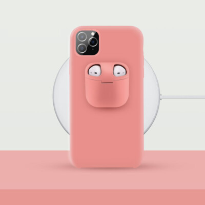 Liquid Silicone iPhone Case with Airpod Holder for AirPods ,Pro | eBay Liquid Silicone iPhone Case with Airpod Holder for AirPods ,Pro | eBay