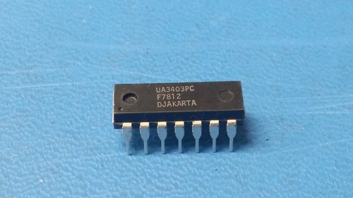(2 PCS) UA3403PC VINTAGE 1978 FSC Op Amps Quad Low Power ±15V/30V 14-Pin PDIP - Bild 1 von 1