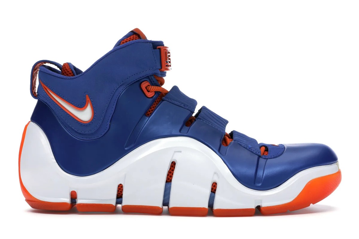 【NIKE】関送無料/ナイキ ズーム レブロン 4/ZOOM LEBRON IV Nike Zoom LeBron 4 IV Birthday New York Knicks (Metal Safe