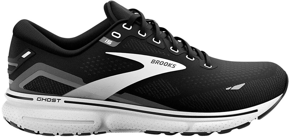 Brooks Ghost 15 Black White for sale | eBay display picture 1