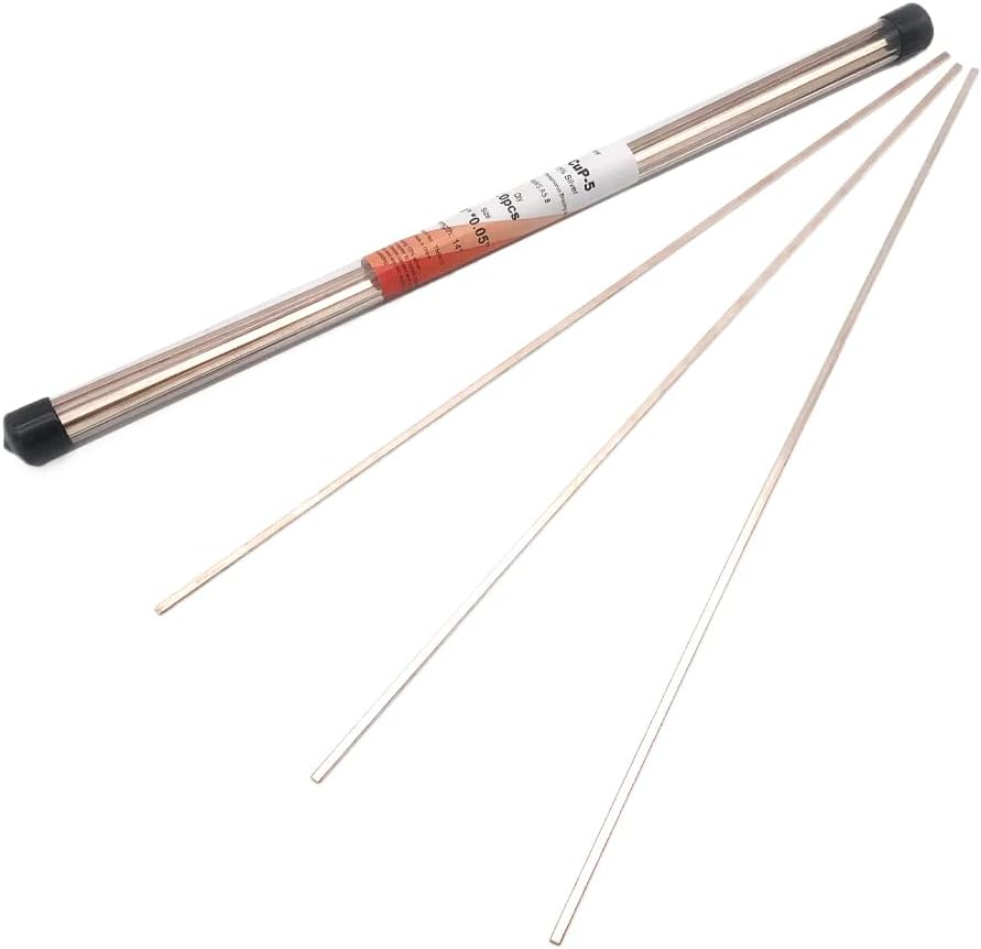 Silver Brazing Rod BCuP5 20 Flat Bar Welding Stick JAgP15 15 Silver Phos Rods eBay