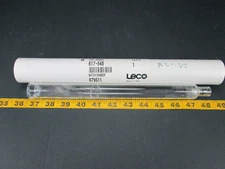 LECO Co Used App 11 1/2" Glass Heater Assembly Blow Tube Part No 617-548 SKU B T