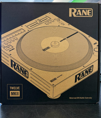 RANE Twelve MKII 12'' MK2 Motorized True VinyL Like Feel Turntable DJ Controller