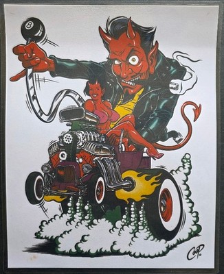 Coop Mark Of The Beast Shop Used Laminated Tattoo Flash Set 13