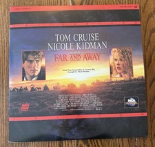 Far and Away Letterbox Laserdisc LD Tom Cruise Nicole Kidman Free Ship