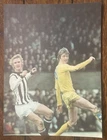 CHAMPIONS Football Annual 1970s Picture Leeds United ALLAN CLARKE v West Brom