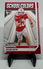 2025 Panini NIL Ohio State Julian Sayin School Colors #2