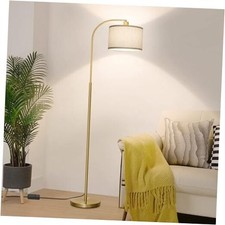 LED Floor Lamp Fully Dimmable Modern Standing Lamp Arc Floor Lamp with Gold