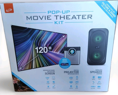 iLive Cinema Pop-Up Movie Theater Kit, THE2604BDL | eBay