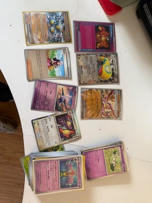 Pokémon Cards- Assorted 120+ Cards, EX s, Holo, Foil, rare + common.
