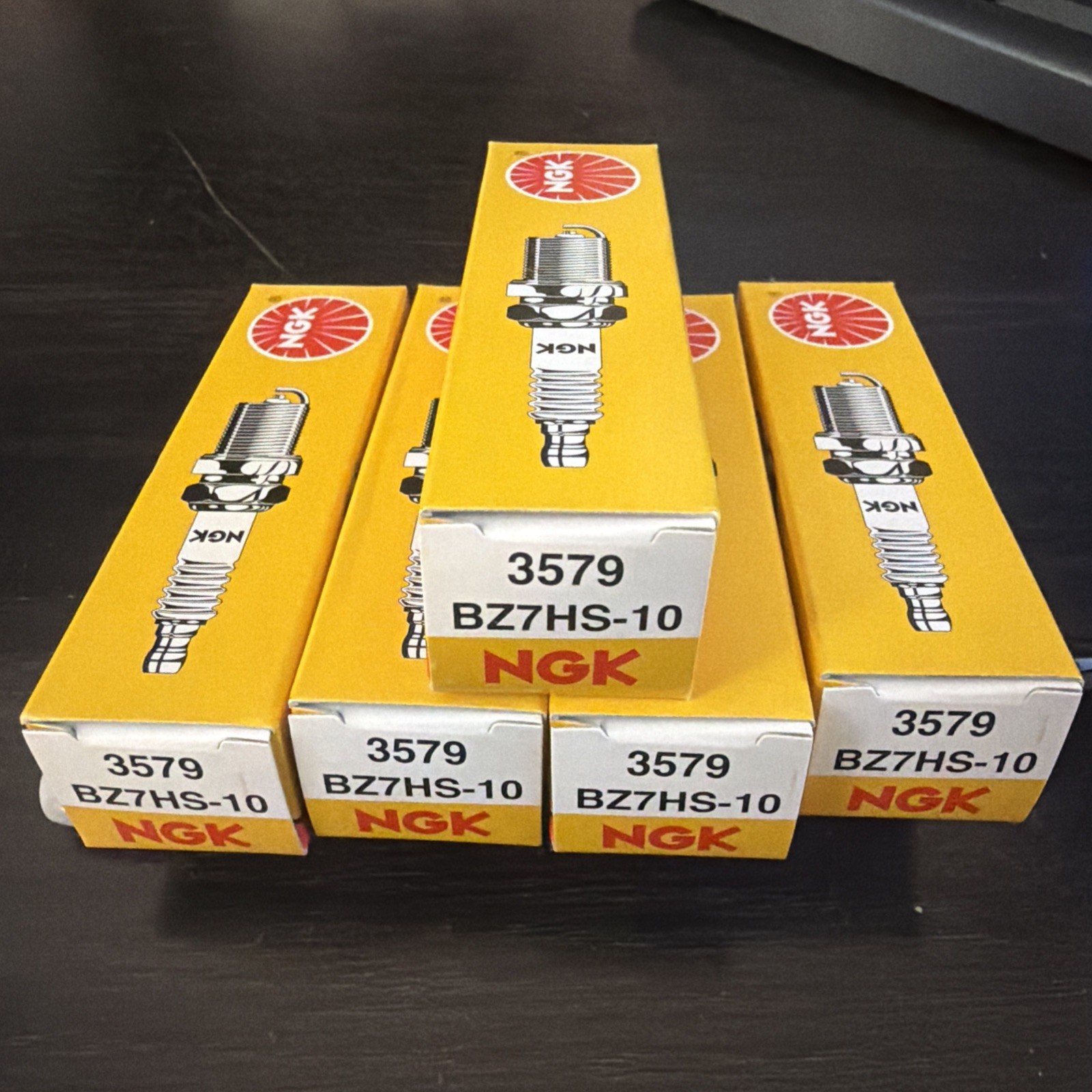 5 Pack NGK Standard Spark Plugs 3579 BZ7HS-10 3579 BZ7HS10 Tune Up