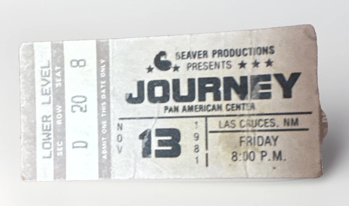 JOURNEYコンサートチケット Journey Concert Tickets for sale | eBay