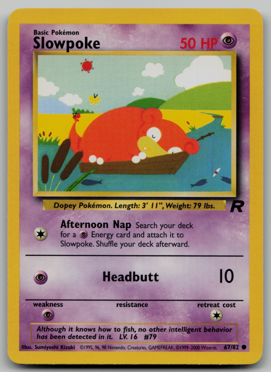 Slowpoke Common Team Rocket 67/82 NM