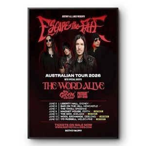 Escape the Fate Poster | eBay