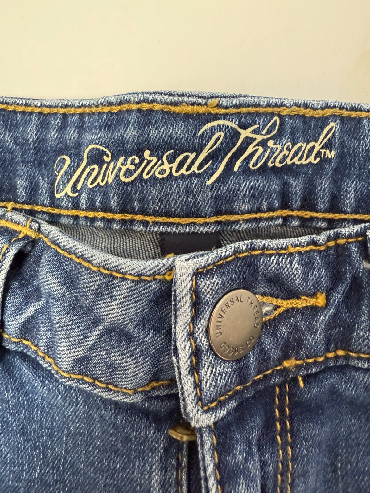 Universal Thread Women's Patchwork Jeans Size 2 2… - image 8