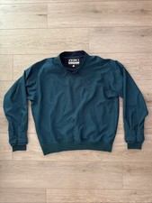 Zero Restriction Golf Outerwear Windshirt Mens  s L Lightweight Green Made USA