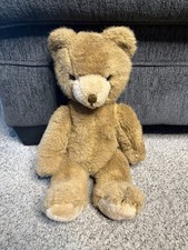 Schmid Musical Teddy Bear Plush Wind Up 1984 Gordon Fraser Jointed 17" Vintage