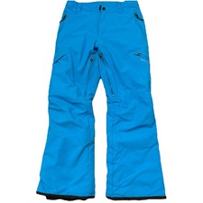 Boulder Gear Size Youth Large Aqua/Torquiose Snow Ski Pants Adjustable Waist