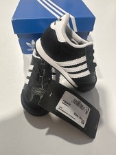 adidas Samoa I Black/White Low Top Lace-Up Sneaker Kids 4K FW3672