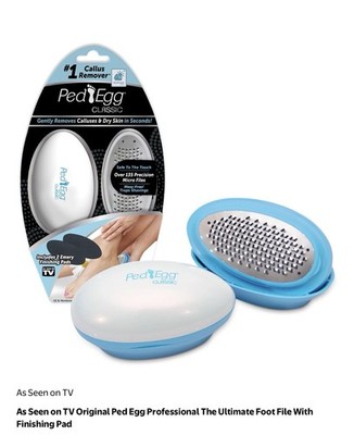 NEW Case Of 4 Original Ped Egg Professional The Ultimate Foot File