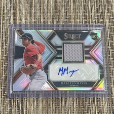 2023 Select MARCELO MAYER RPA #PJA-MM Silver Prizm Red Sox /99 Relic RC