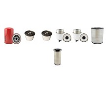 Kit Filtre Pour Massey Ferguson MF8250 (Don Boîtier) Carburant Huile Air