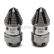 High Pressure Jetter Drain Nozzle Hose Sewer Cleaning 4 Side 6 Rear Rotating Jet