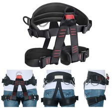 Climbing, Safety Safe Seat Belt for Outdoor Tree Climbing, Outward Band Expan...